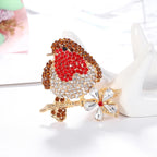 PENDRA Lovely Fat Bird Brooch