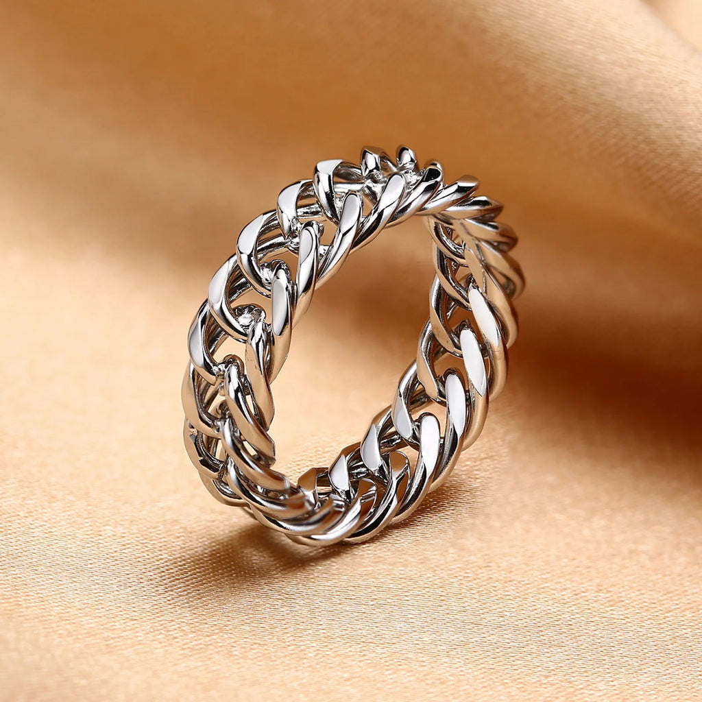 PENDRA LINK Miami Thick Steel Ring