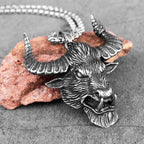PENDRA Domineering Bull Demon Steel Necklace