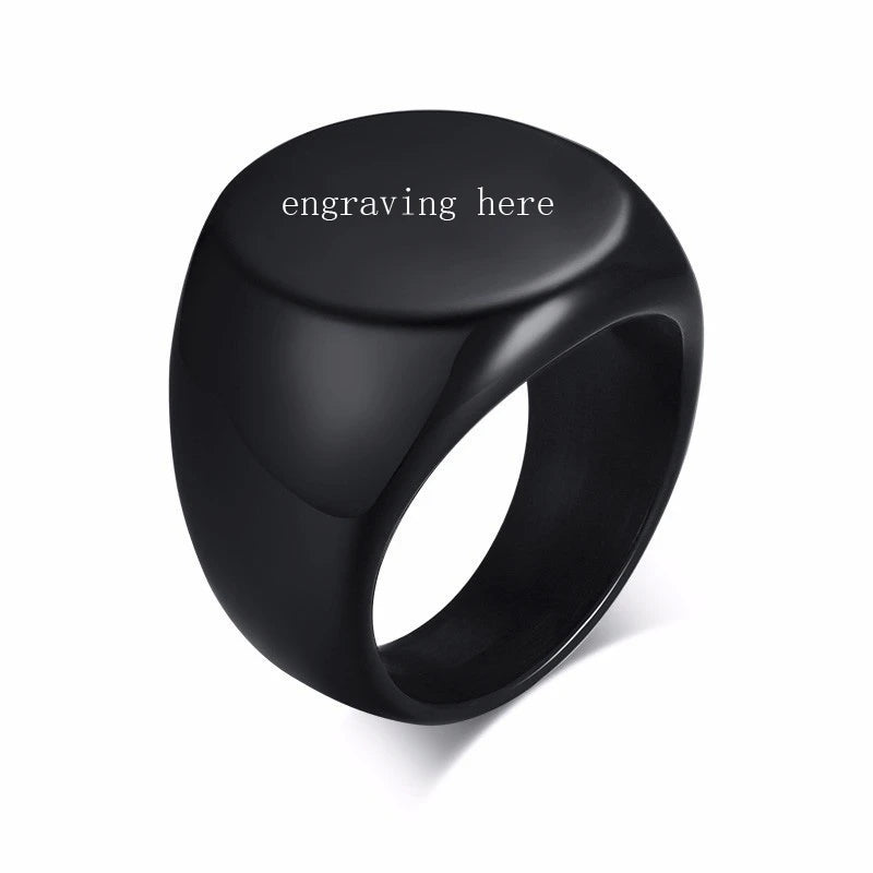 PENDRA Ovazane Signet Ring