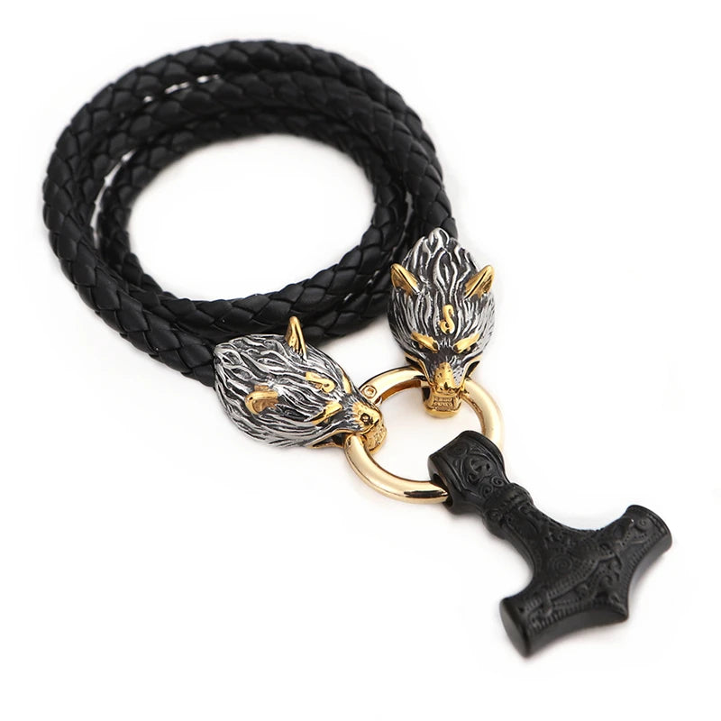PENDRA Wolf Norse Viking Necklace