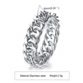 PENDRA LINK Miami Thick Steel Ring