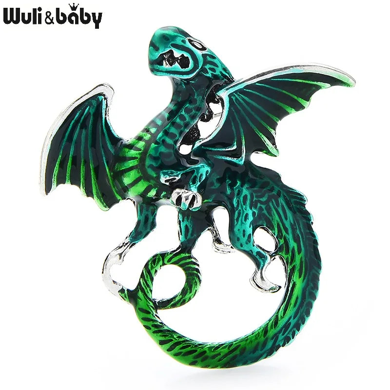 PENDRA Dravelle Dragon Brooch