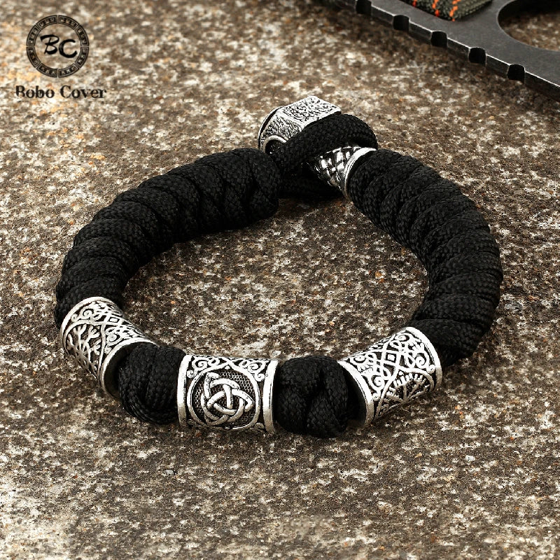 PENDRA Rune Compass Norse Bracelet