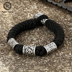 PENDRA Rune Compass Norse Bracelet