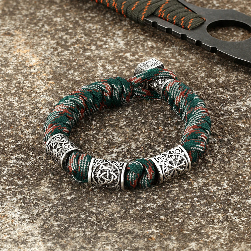 PENDRA Rune Compass Norse Bracelet