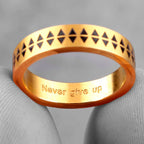 PENDRA Lovers Couple Boyfriend Steel Ring