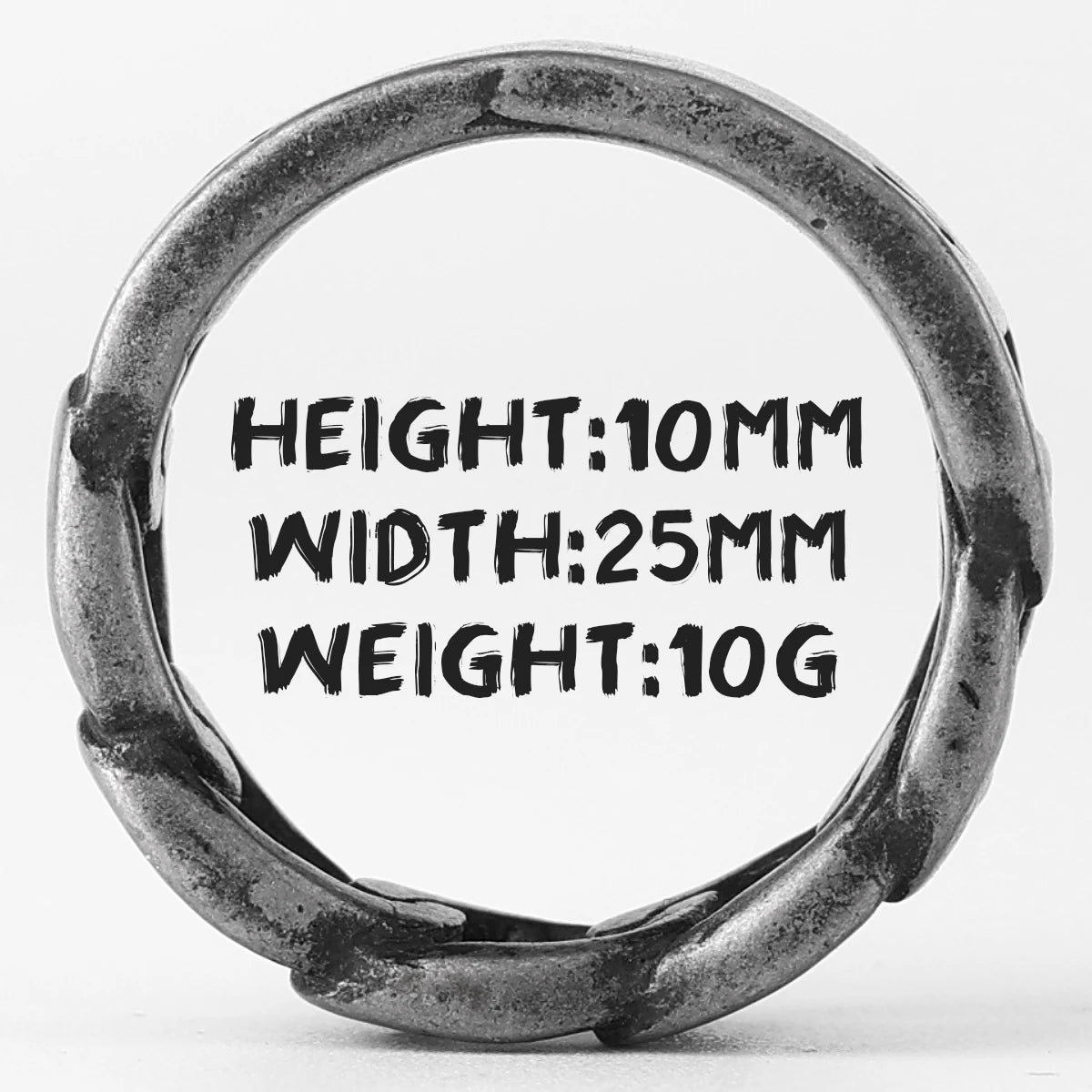 PENDRA Love Forever Couple Steel Ring