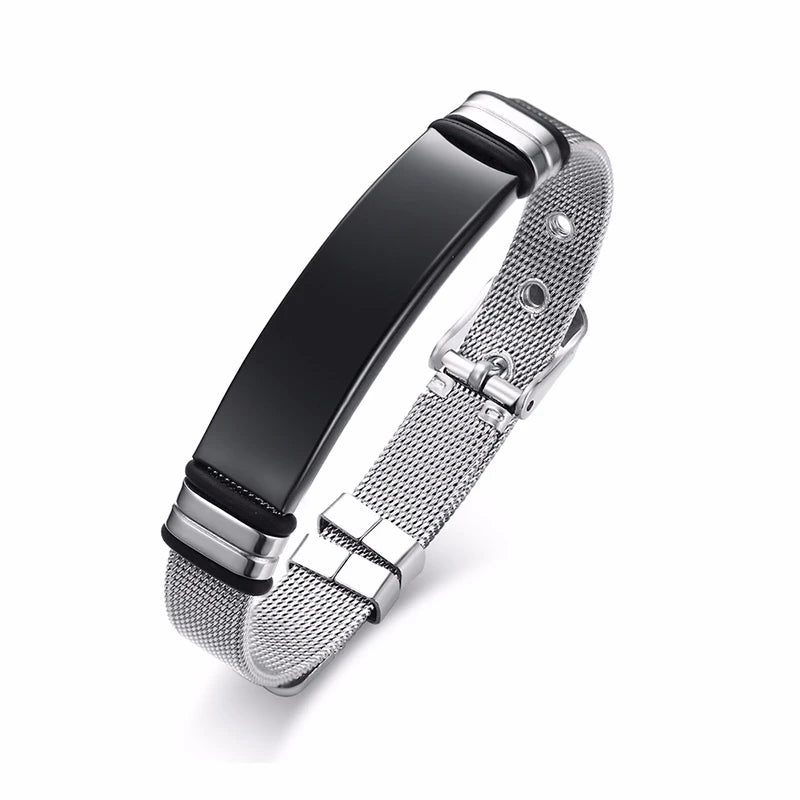 PENDRA Mesh Engravable Bracelet