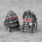 PENDRA Tibetan Buddhism Raksha Steel Ring