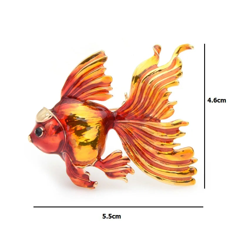 PENDRA Wuli8 Enamel Brooch