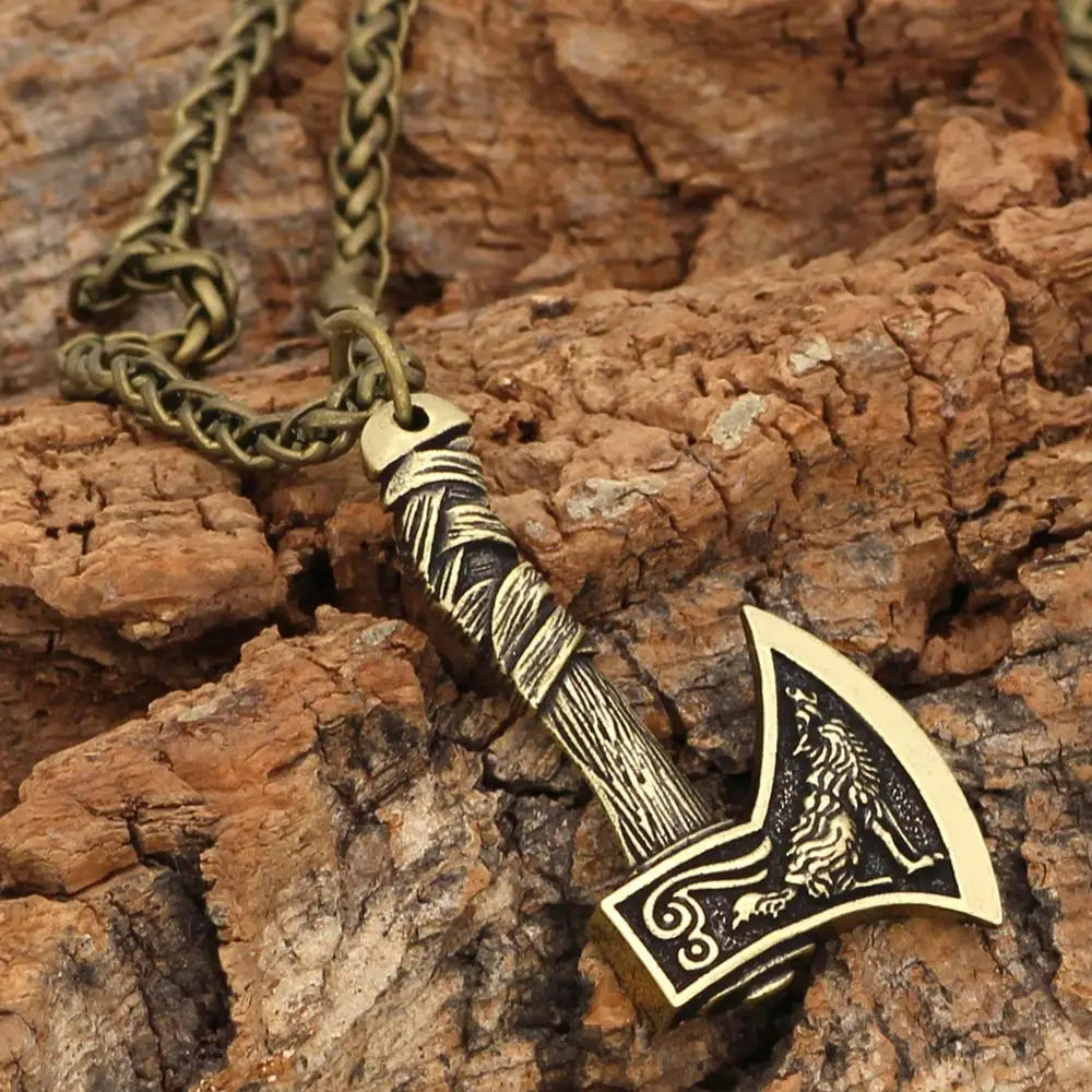 PENDRA Wolf Norse Pendant