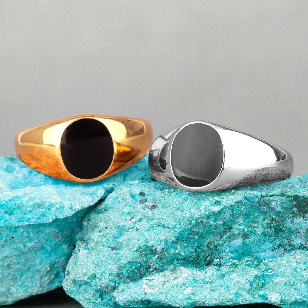 PENDRA Glue Smaller Boyfriend Steel Ring