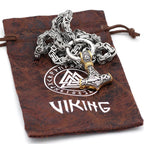 PENDRA Wolf Norse Hammer Necklace