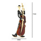 PENDRA Man Playing Cello Brooch