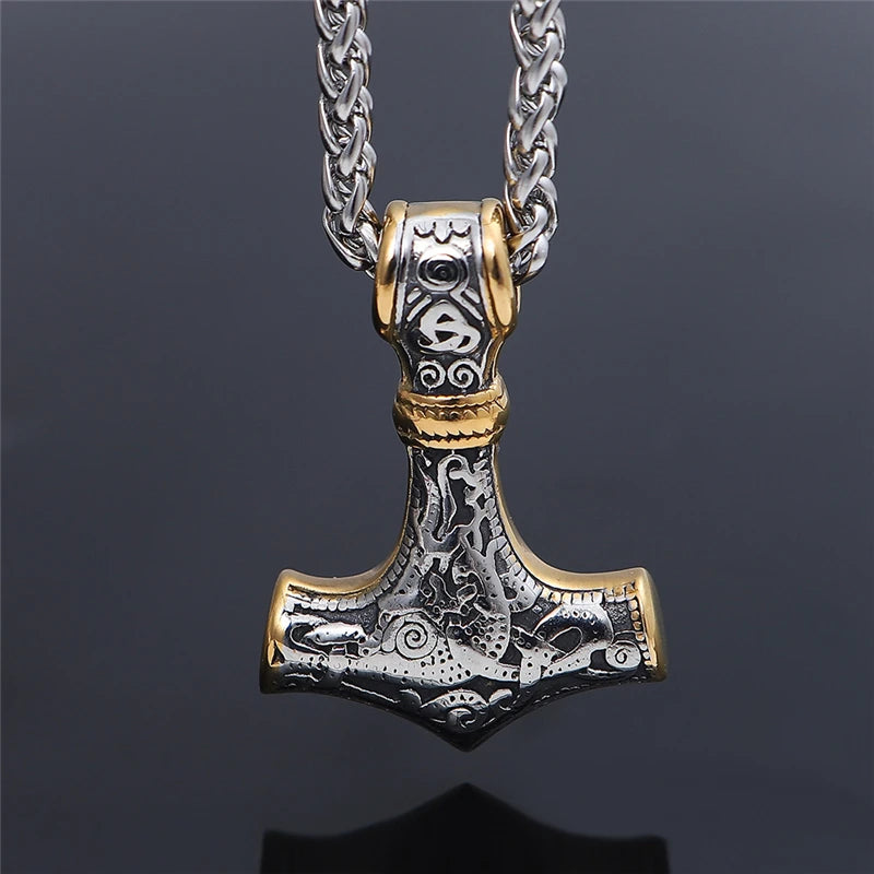 PENDRA Rune Norse Viking Necklace