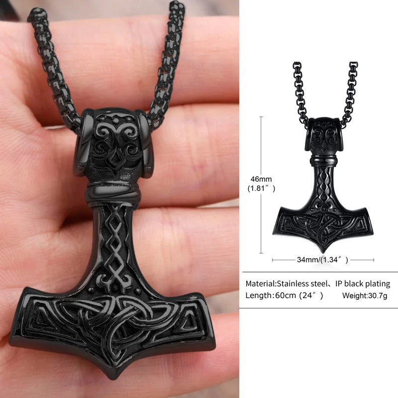 PENDRA Dragon Viking Pendant Necklace