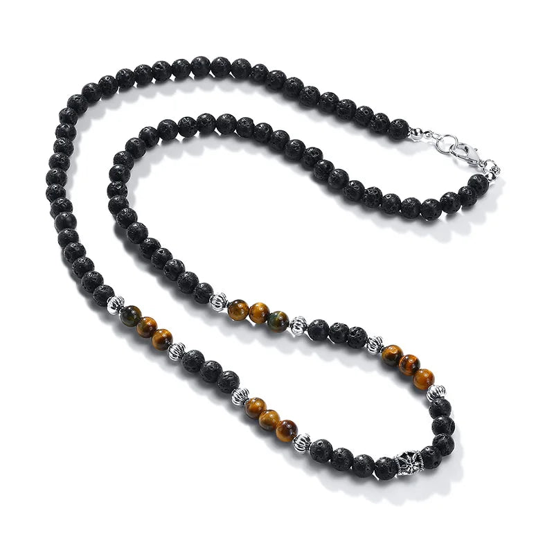 PENDRA Beaded Boho Beaded Necklace