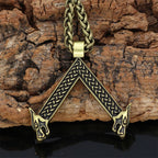 PENDRA Leather Norse Necklace