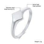 PENDRA Hall's Lotus Elegant Steel Ring