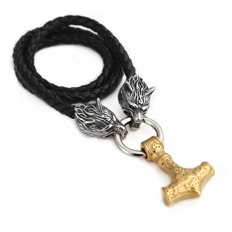 PENDRA Wolf Norse Viking Necklace