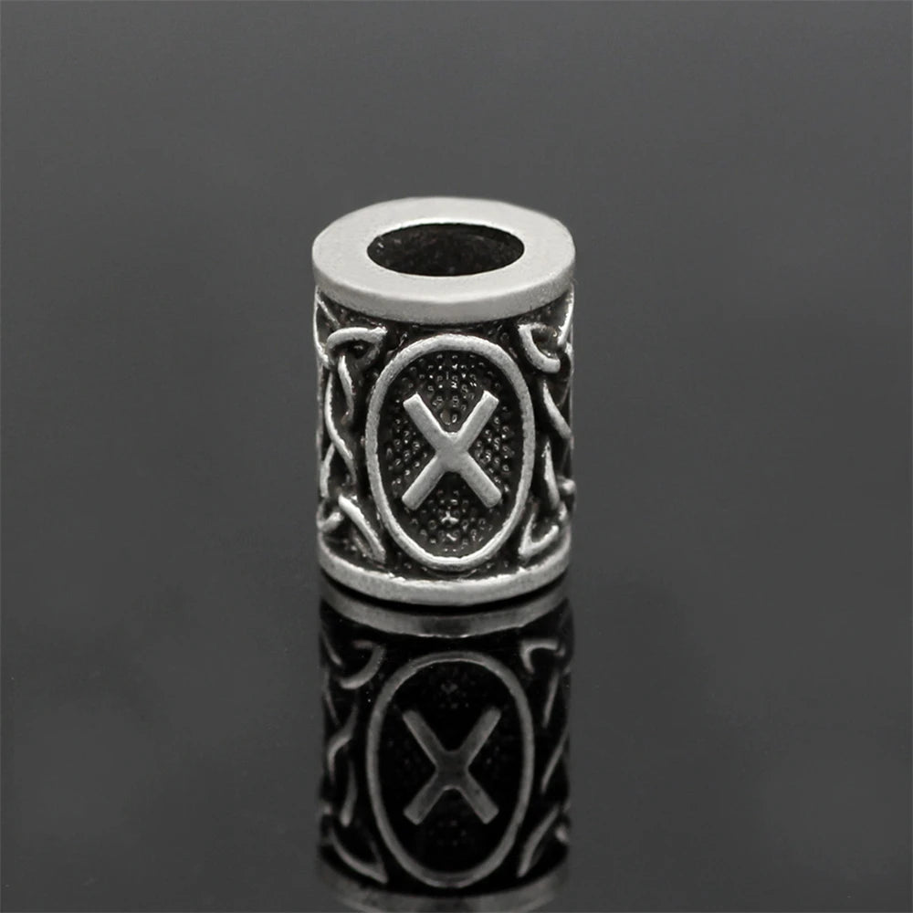 PENDRA Rune Norse Beaded Necklace