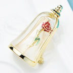 PENDRA Rosabella Vintage Palace Enamel Rose Brooch