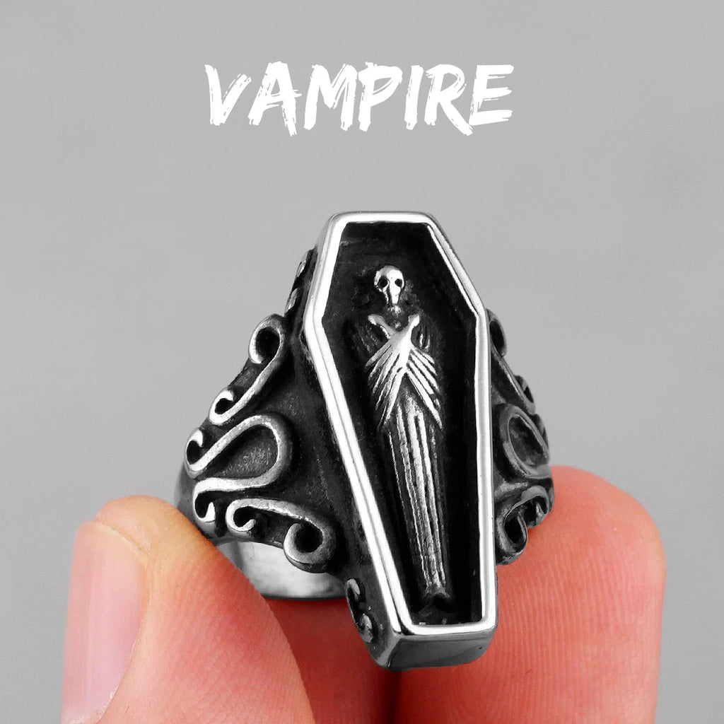 PENDRA Vampire Coffin Ghost Ring