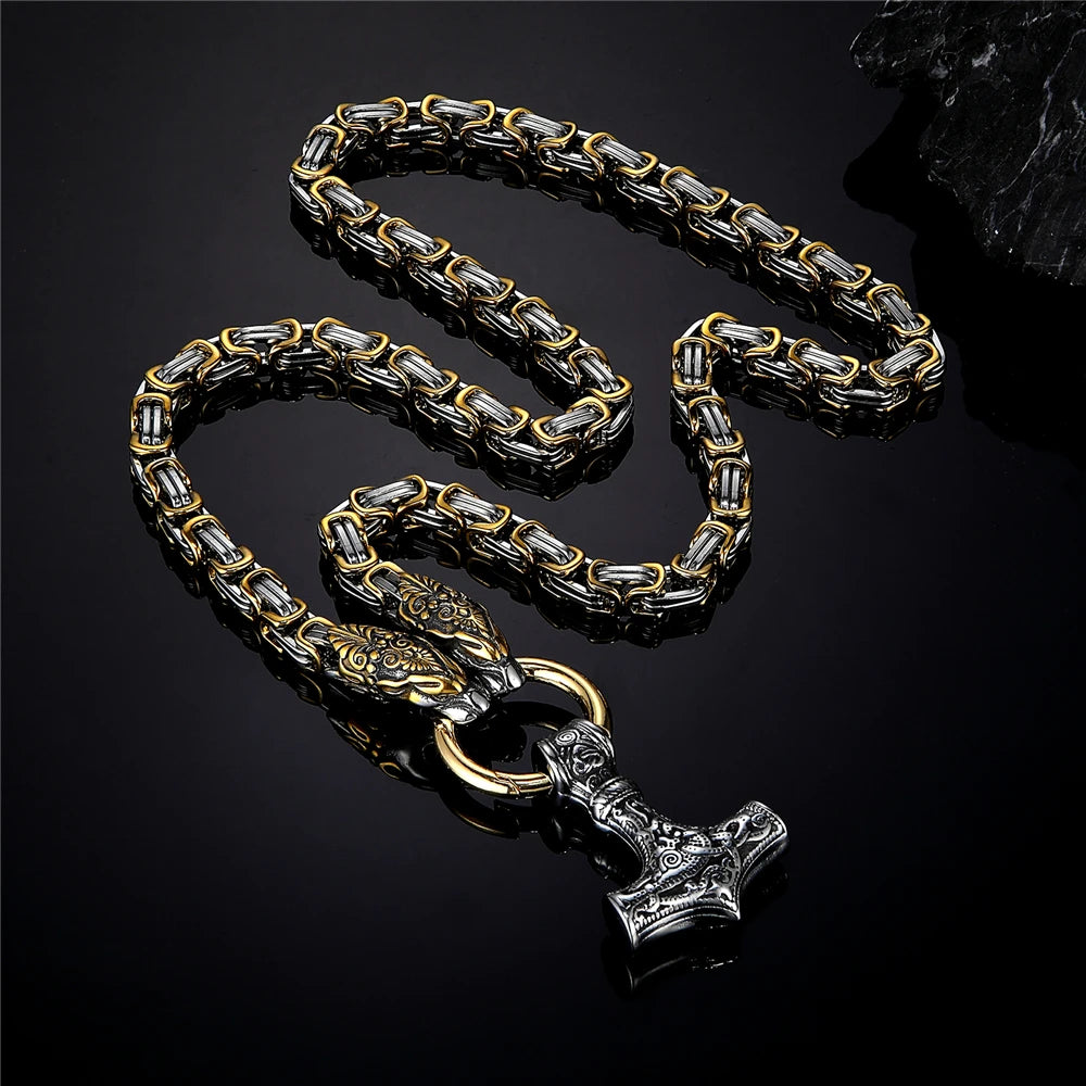 PENDRA Dragon Gold Necklace