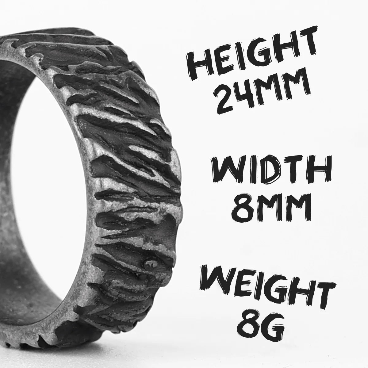 Simple Vintage Black Stainless Steel Mens Womens Rings Charm Trendy For Couple Girl Boyfriend Jewelry Creativity Gift Wholesale