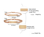 PENDRA Plate Tag Bracelet
