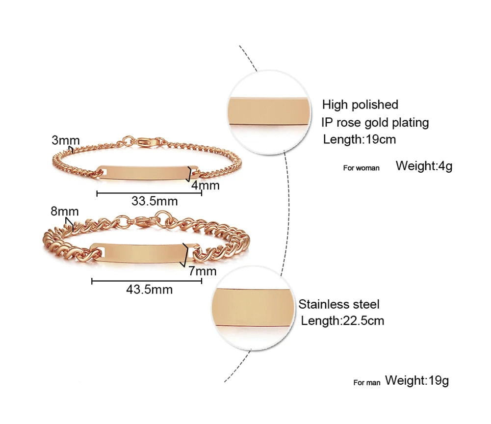 PENDRA Plate Tag Bracelet