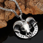 PENDRA Vegvisir Norse Steel Necklace