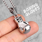 PENDRA Fitness Gym Bodybuilding Steel Necklace