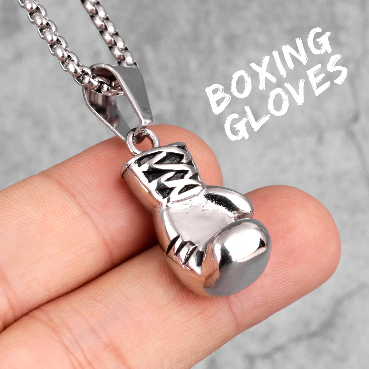 PENDRA Fitness Gym Bodybuilding Steel Necklace