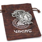 PENDRA Crow Norse Vegvisir Necklace