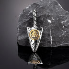 PENDRA Rune Gold Vegvisir Necklace