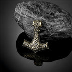 PENDRA Rune Norse Hammer Necklace