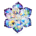 PENDRA Elara Shining Glass Flower Brooch