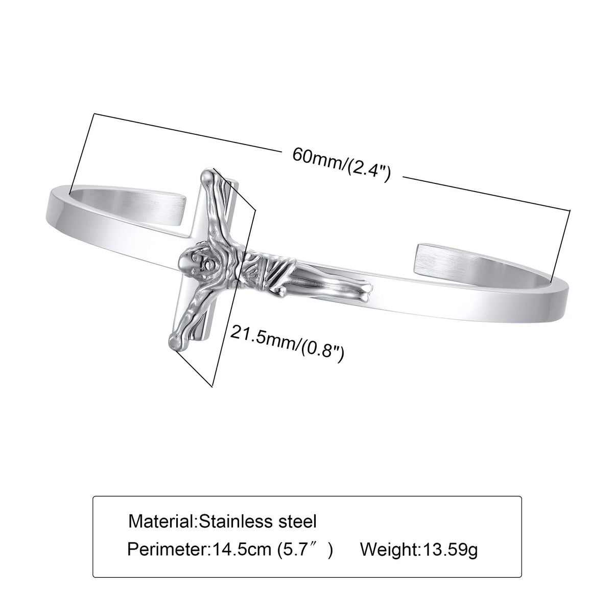 PENDRA Dramire Cross Charm Bracelet