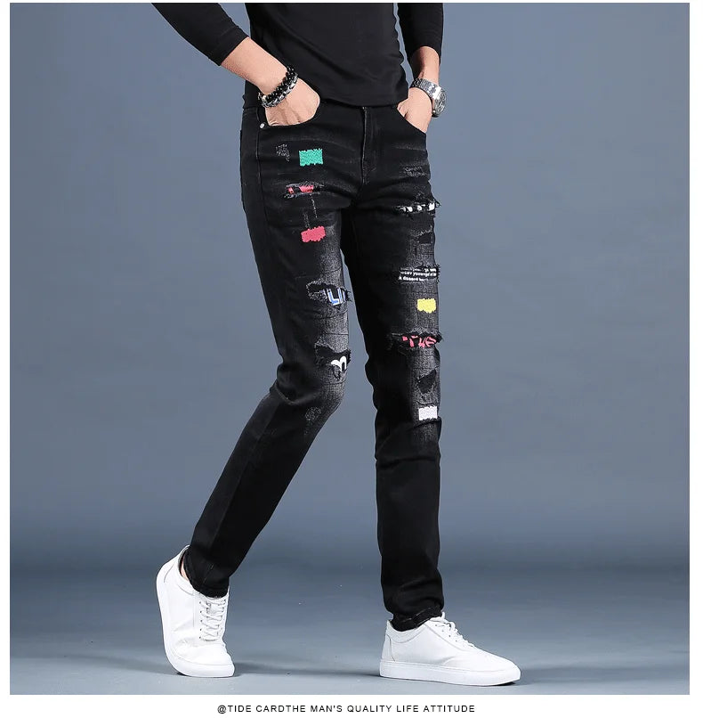 PENDRA Wholesale Ripped Hole Jeans