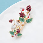 PENDRA Wuli9 Enamel Brooch