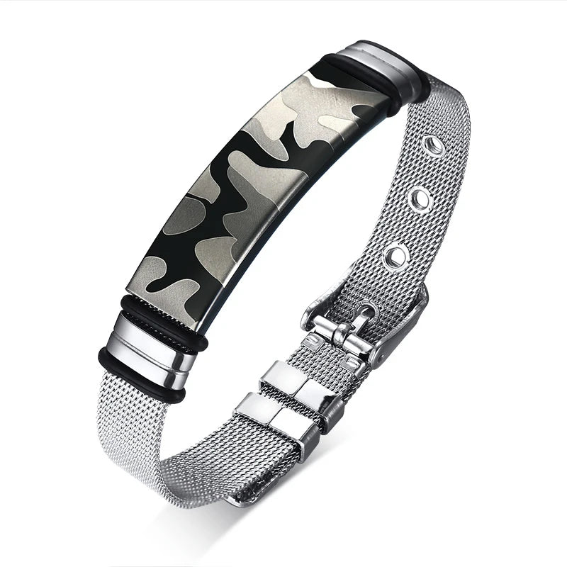 PENDRA Mesh Engravable Bracelet