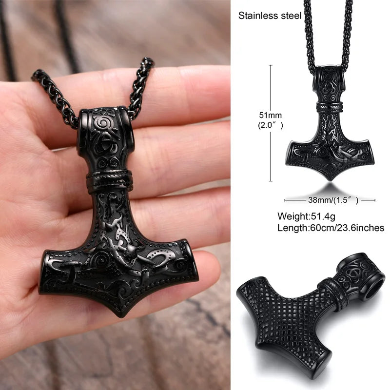 PENDRA Dragon Viking Pendant Necklace
