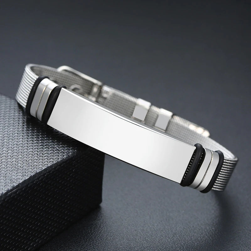 PENDRA Mesh Engravable Bracelet
