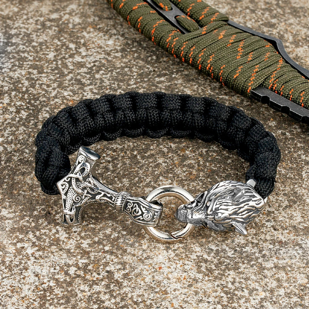 PENDRA Wolf Classic Hammer Bracelet