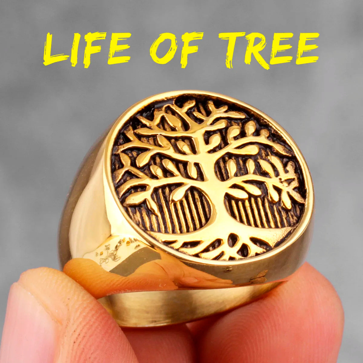 PENDRA Tree Life Amulet Ring
