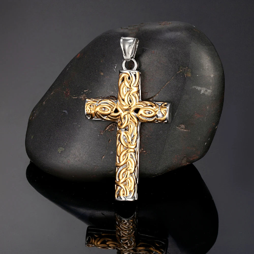 PENDRA Cross Gold Necklace