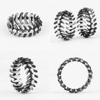 PENDRA Fish Bones Keel Steel Ring