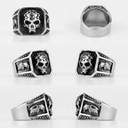 PENDRA Skull Ealge Boyfriend Steel Ring